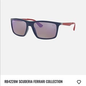 SCUDERIA FERRARI COLLECTION RAYBAN slightly worn